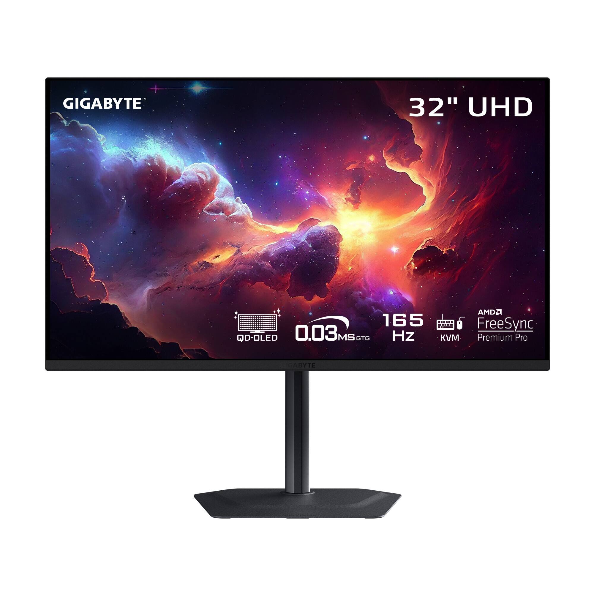 GIGABYTE 32" UHD AMD Radeon RX 5700 XT 1650S 1440p 165Hz KVM Premium Pro ABYTE.