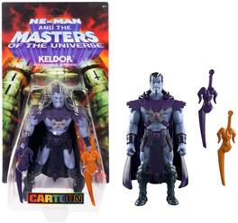 Mattel - Masters of the Universe: Origins 200X Cartoon Collection Keldor Action Figure (He-Man, MOTU) - COLLECTIBLES - Multicolor