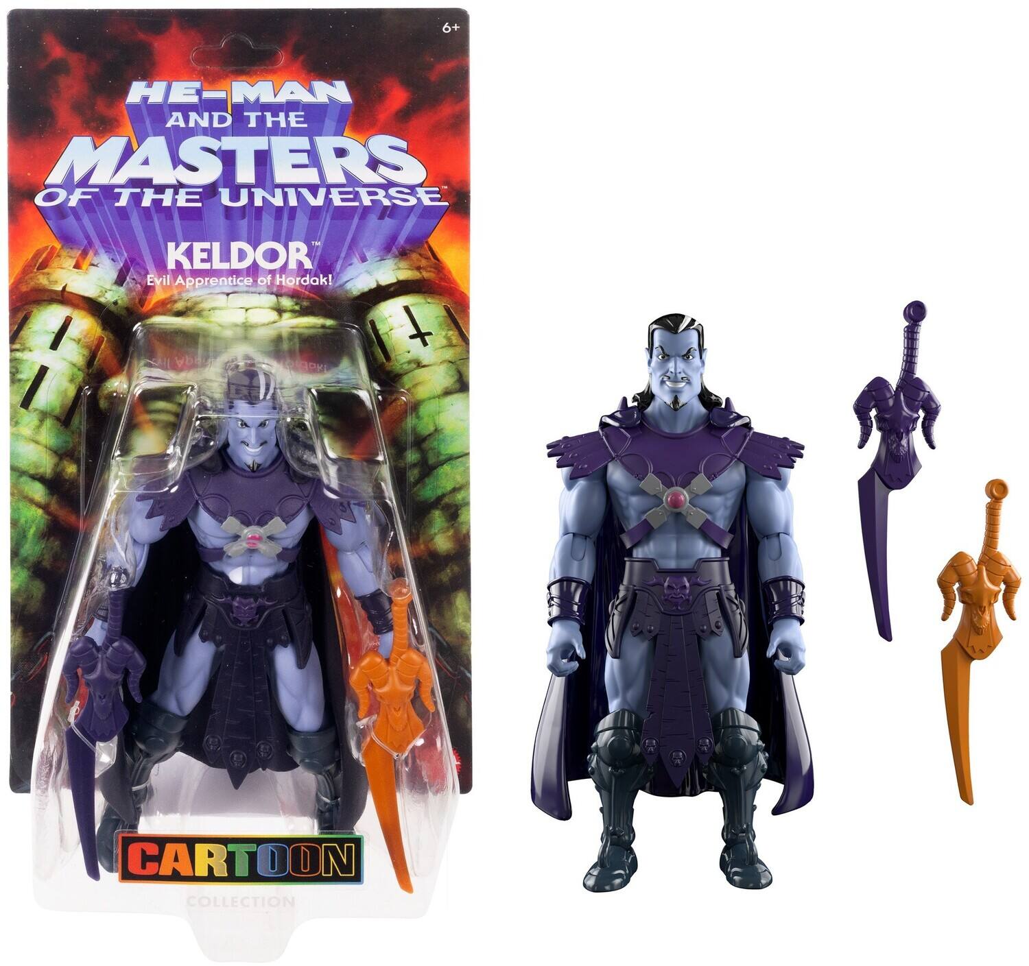 Masters of the Universe: Origins 200X Cartoon Collection Keldor Action Figure (He-Man, MOTU) - COLLECTIBLES