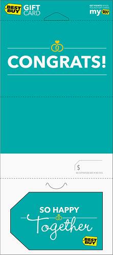 Best Buy® - $30 So Happy Together Wedding Gift Card-Front_Standard 