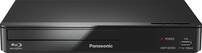 Panasonic - Streaming Wi-Fi Built-In Blu-ray Player - Black - Front_Zoom