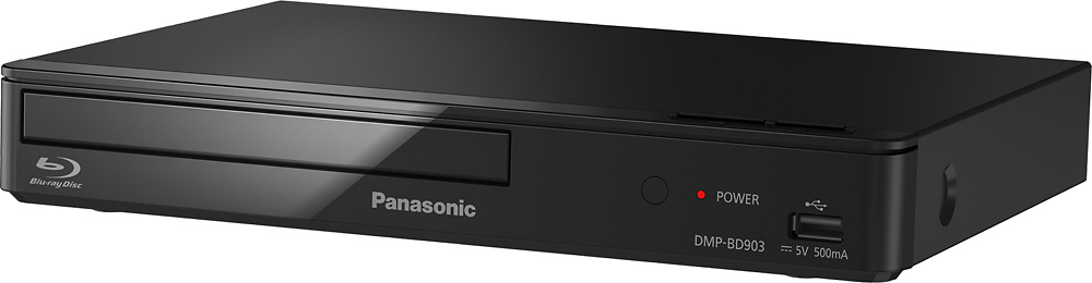Best Buy: Panasonic Streaming Wi-Fi Built-In Blu-ray Player Black 