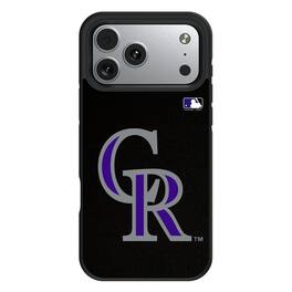 Keyscaper - MLB - Colorado Rockies Personalized Bump Case with 8.2ft Drop Protection - 15 - Multicolor