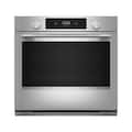 KitchenAid - 27 inch Smart Built-In Electric Single Wall Oven with Assisted Cooking Modes - Stainless Steel
