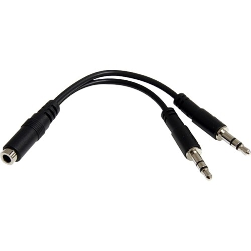 Adapter double to single jack 3.5 mm for PC