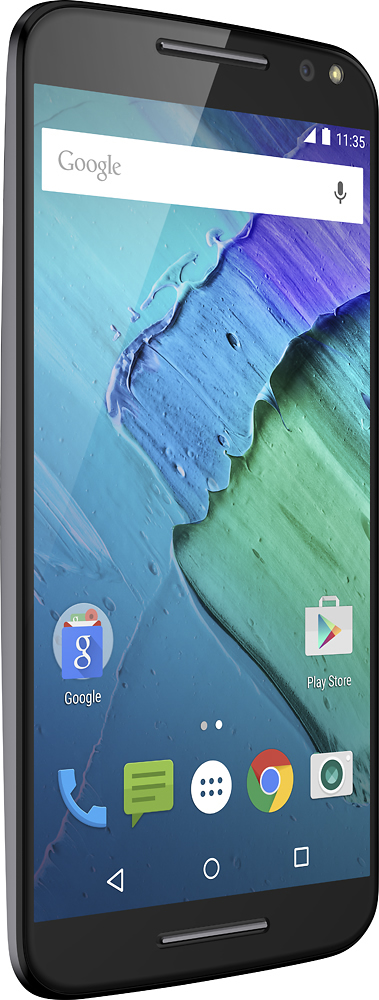 ZuidAmerika Luchten Reclame Best Buy: Motorola Moto X Pure 4G with 32GB Memory Cell Phone (Unlocked)  Black 00889NARTL