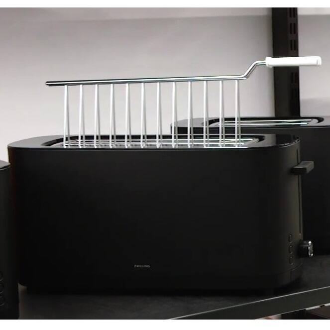 Alt View 2. ZWILLING - ZWILLING Enfinigy Toaster Sandwich Rack - Long - White - White.