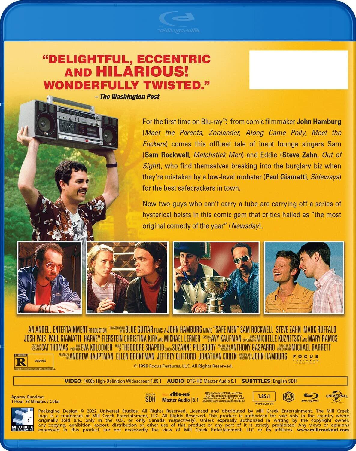 Alt View 1. Safe Men   - BLU-RAY.
