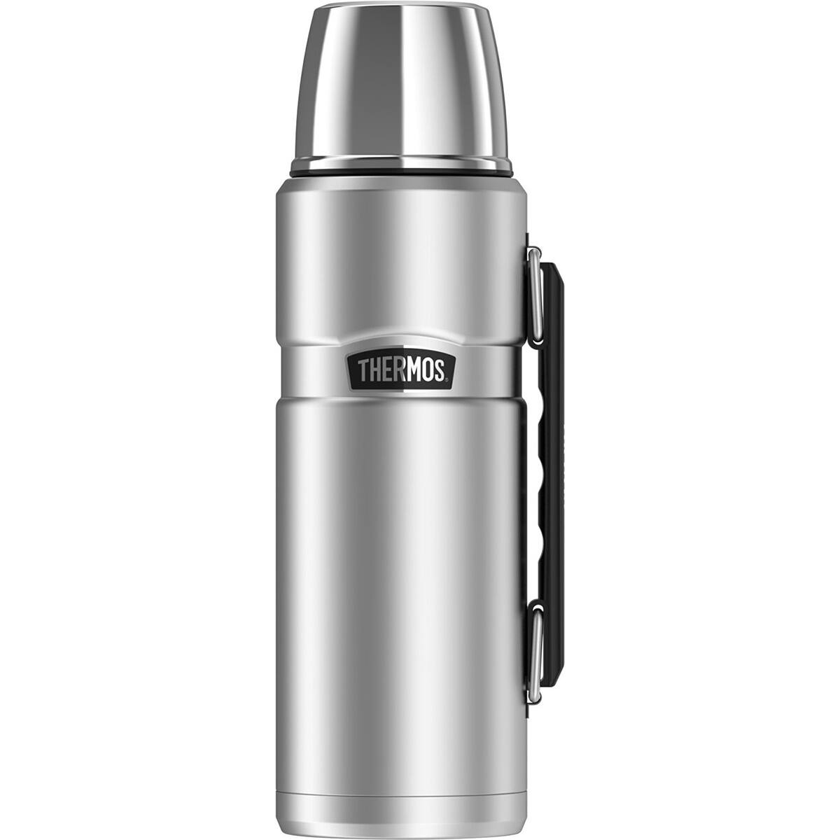 Alt View 1. Thermos - Thermos 40 oz. Stainless King Vacuum Insulated Beverage Bottle - Silver - Silver.