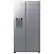 Front. Samsung - 36 in. Wide Bespoke AI 27 cu. ft. Side-by-Side Refrigerator with Sphere Ice and External Water & Ice Dispenser - Stainless Steel.