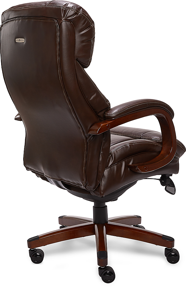 Best Buy: La-Z-Boy Big & Tall Bonded Leather Executive Chair Biscuit