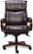 Front Zoom. La-Z-Boy - Big & Tall Air Bonded Leather Executive Chair - Vino Brown.