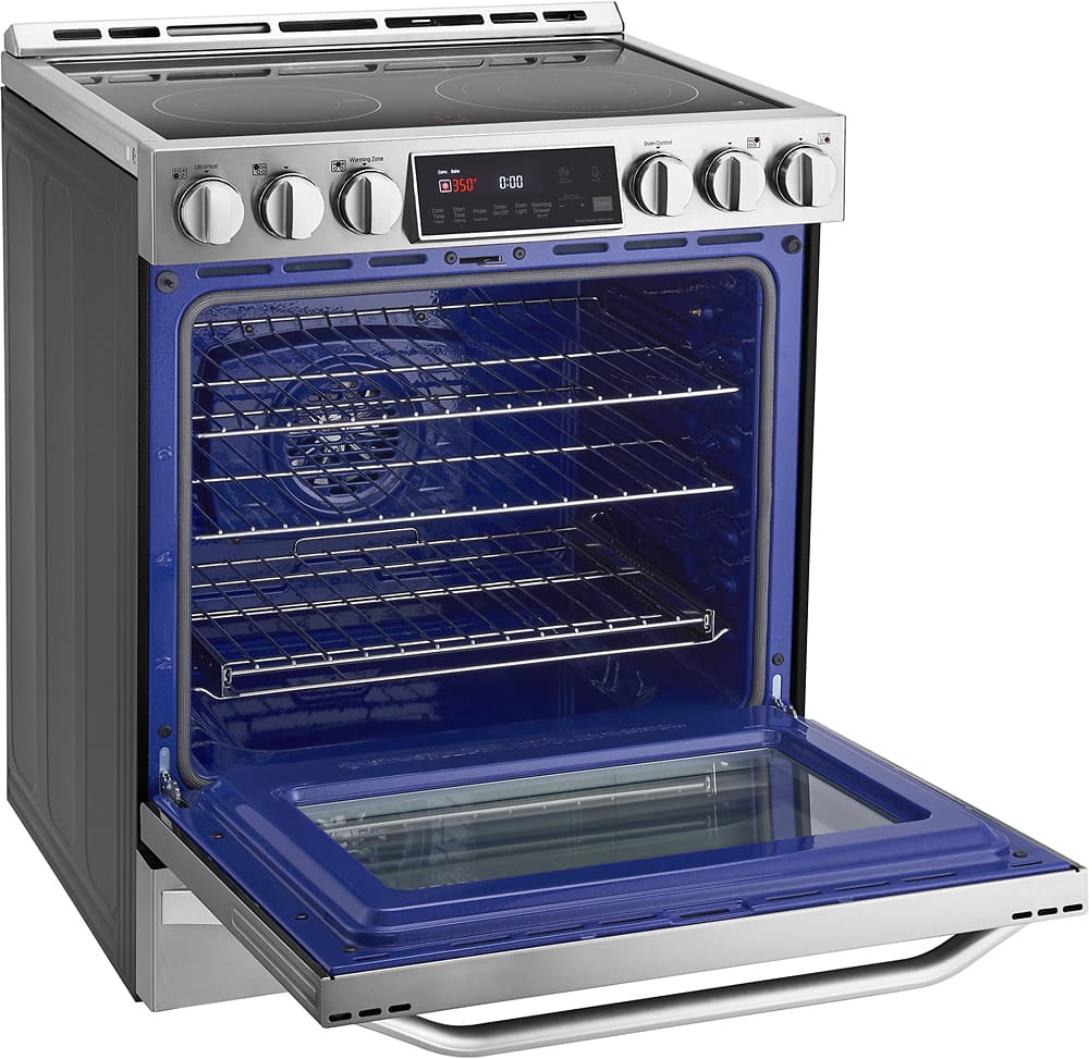 Best Buy LG STUDIO 6.3 Cu. Ft. Electric SelfCleaning SlideIn Range