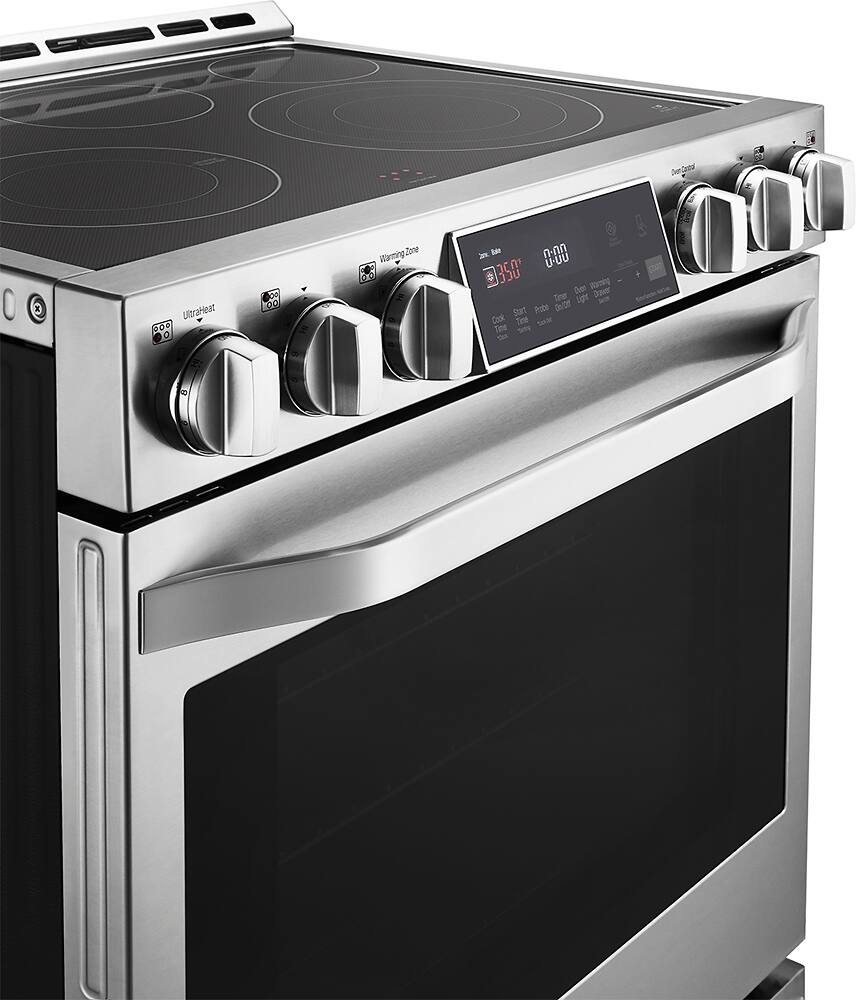 Best Buy LG STUDIO 6.3 Cu. Ft. Electric SelfCleaning SlideIn Range