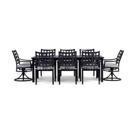 Yardbird® - Lily 9 Piece Rectangular Outdoor Dining Set - Milano