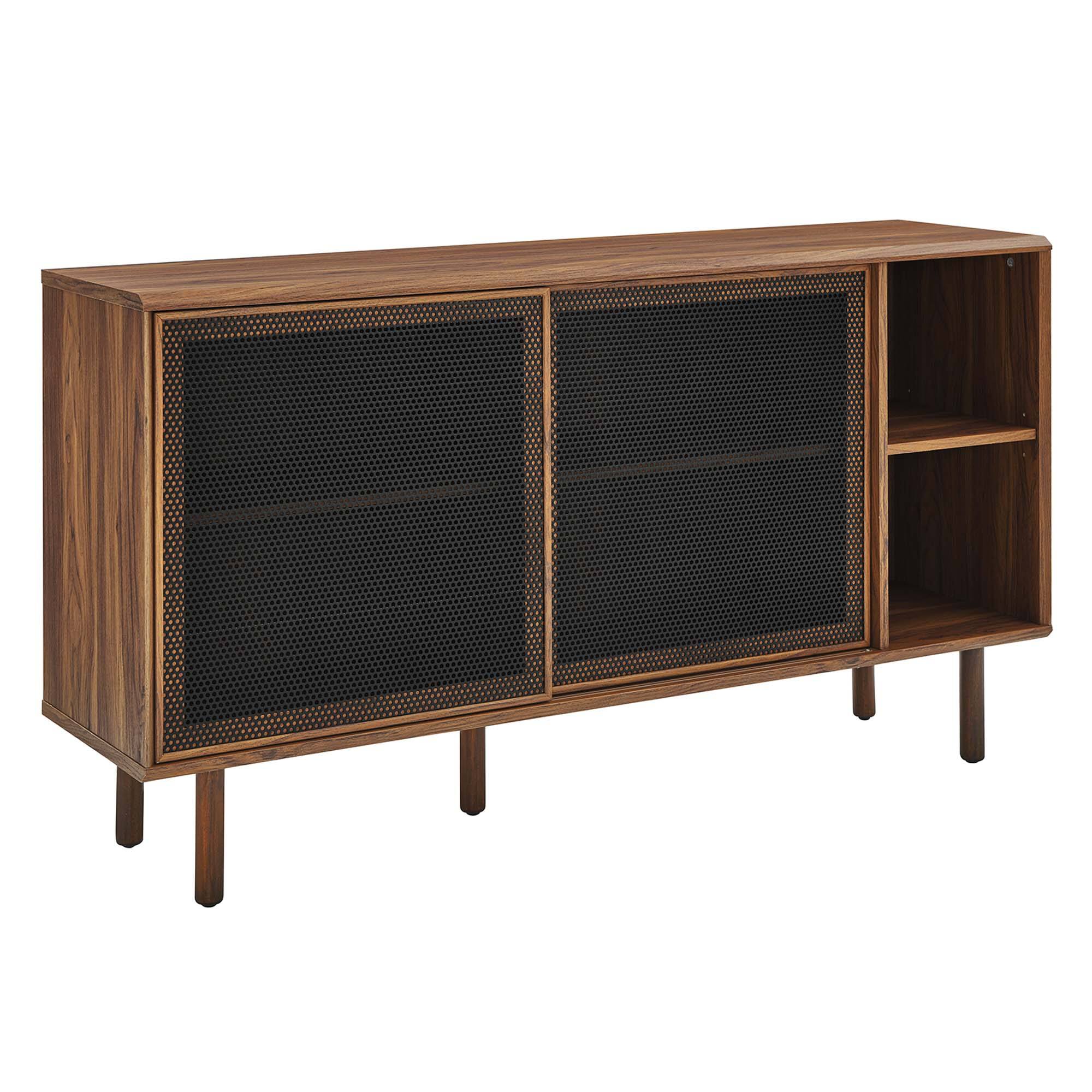 Angle. Modway - Kurtis 59" Sideboard by Modway - Walnut.