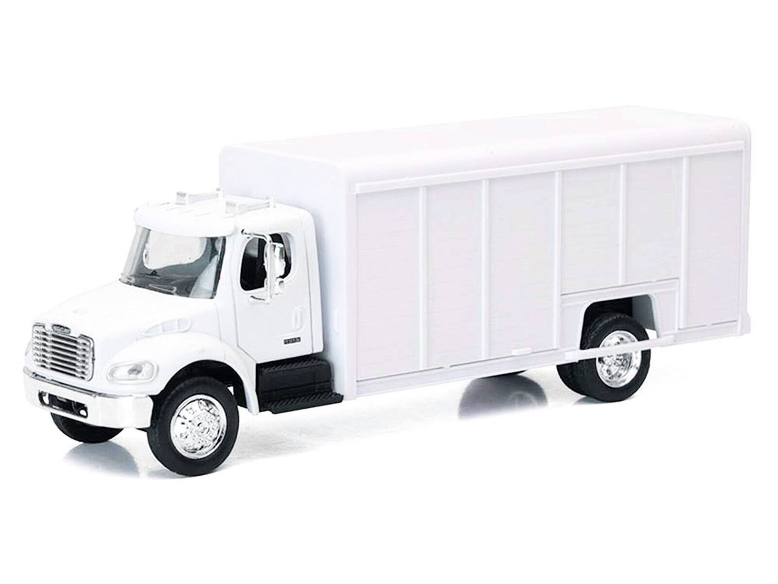 Alt View 1. New Ray - Freightliner M2 Beverage Truck White "Long Haul Trucker" Series 1/43 Diecast Model by New Ray.