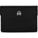 Front Standard. Deos - Carrying Case for Tablet - Black with Swarovski Crystal Skull.