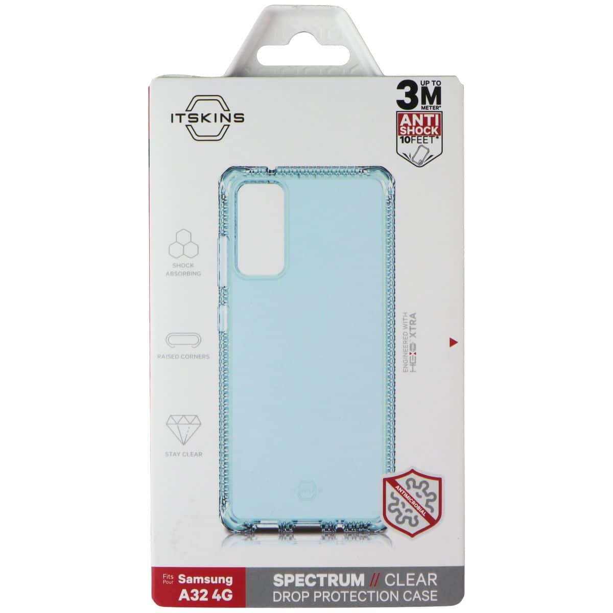 Itskins - Spectrum // Clear Case for Samsung Galaxy A32 (4G) - Light - Blue price history on PriceWatchPro