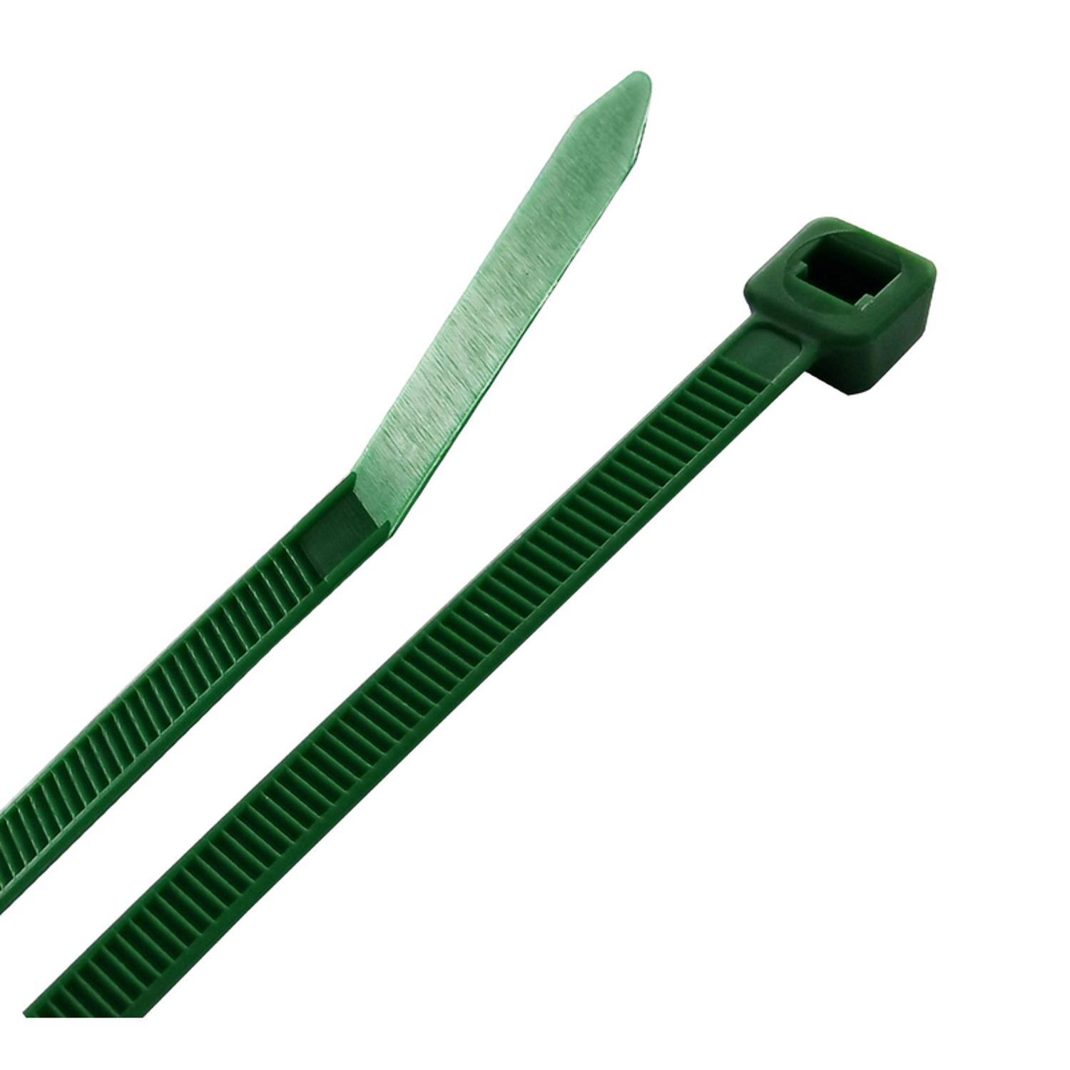 Steel Grip - 8 in. L Green Cable Tie 100 pk price history on PriceWatchPro