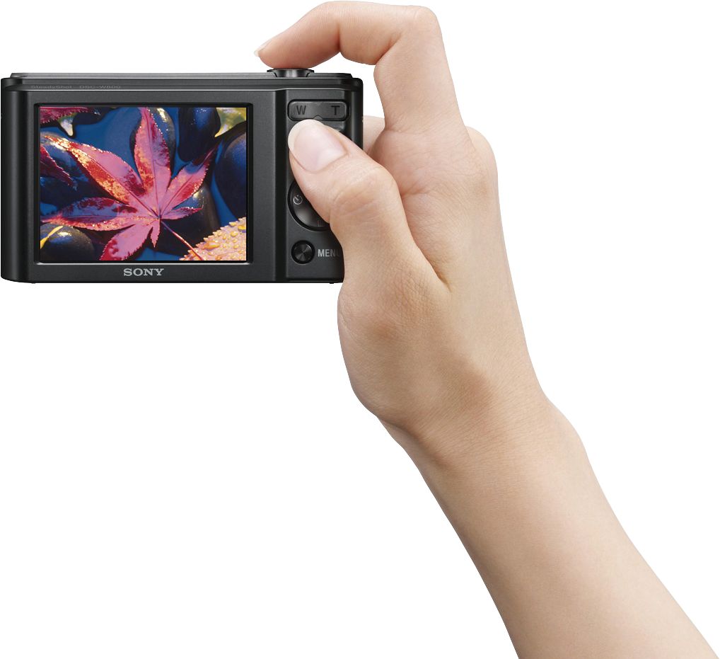 Sony DSC-W800 20.1-Megapixel Digital Camera Black DSCW800/B - Best Buy