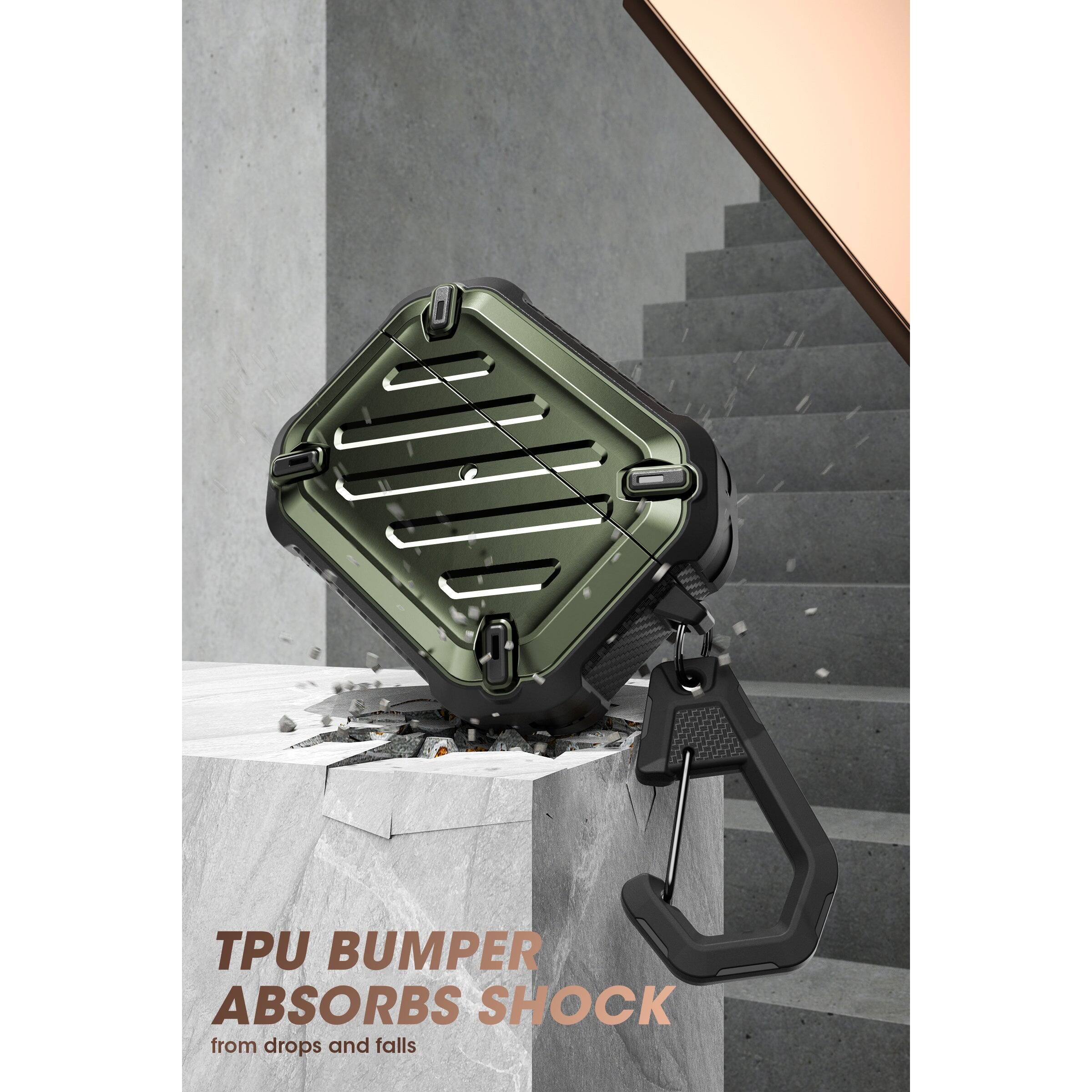 TPU BUMPER  
ABSORBS SHOCK  
from drops and falls