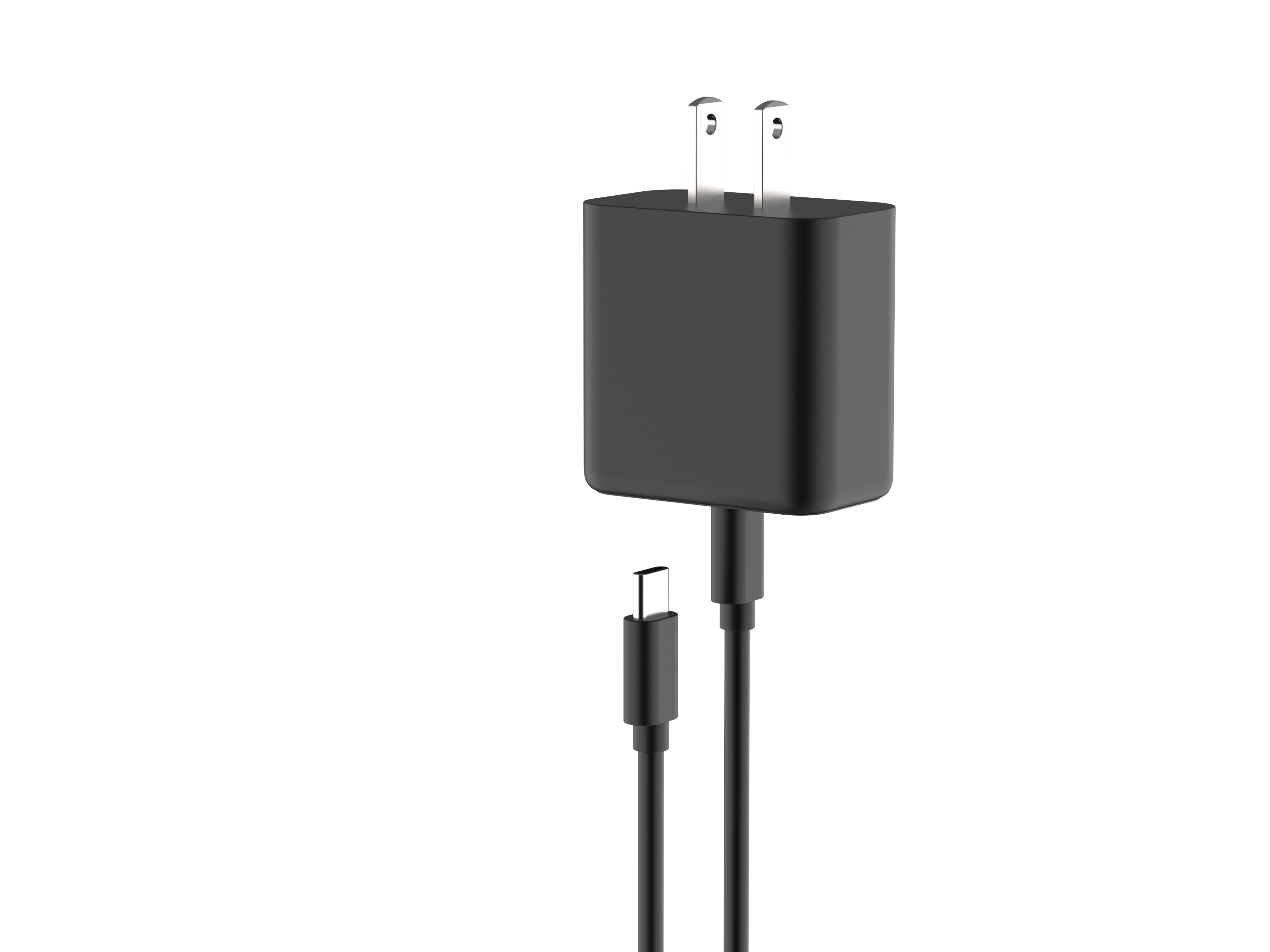 Back. Biogenik - 65W AC Wall Charger w/ 5ft USB - C to USB - C Cable.