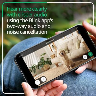 Caméra De Surveillance Blink Mini 2K+ (2 Caméras) - Vidéo 2K, Vision Nocturne Couleur, Fonctionne Avec Alexa