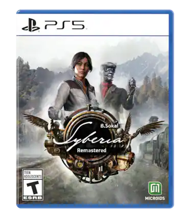 PS5™
B.Sokal!
Cyberia
Remastered
TEEN ADOLESCENTS
T ESRB
MICROIDS - T (Teen 13+)