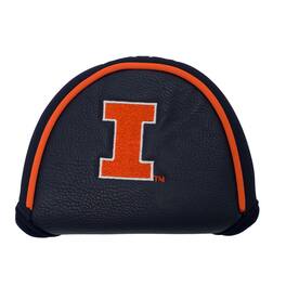 Team Golf - Illinois Fighting Illini Team Mallet Putter Cover - Multicolor