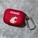 Alt View 2. Affinity Bands - Washington State Cougars AirPods Pro Silicone Case Cover - Crimson.