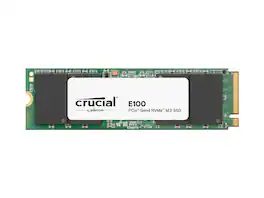 Crucial - E100 480GB PCIe 4.0 Gen4 2280 NVMe M.2 Internal SSD CT480E100SSD8