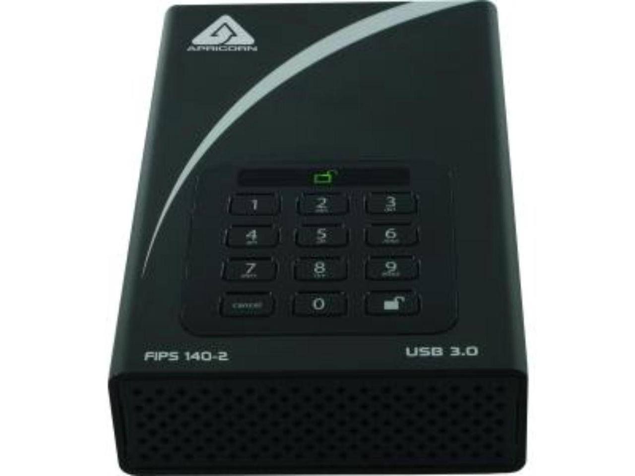 APRICORN  
1 2 3 4 5 6 7 8 9 0  
FIPS 140-2  
USB 3.0