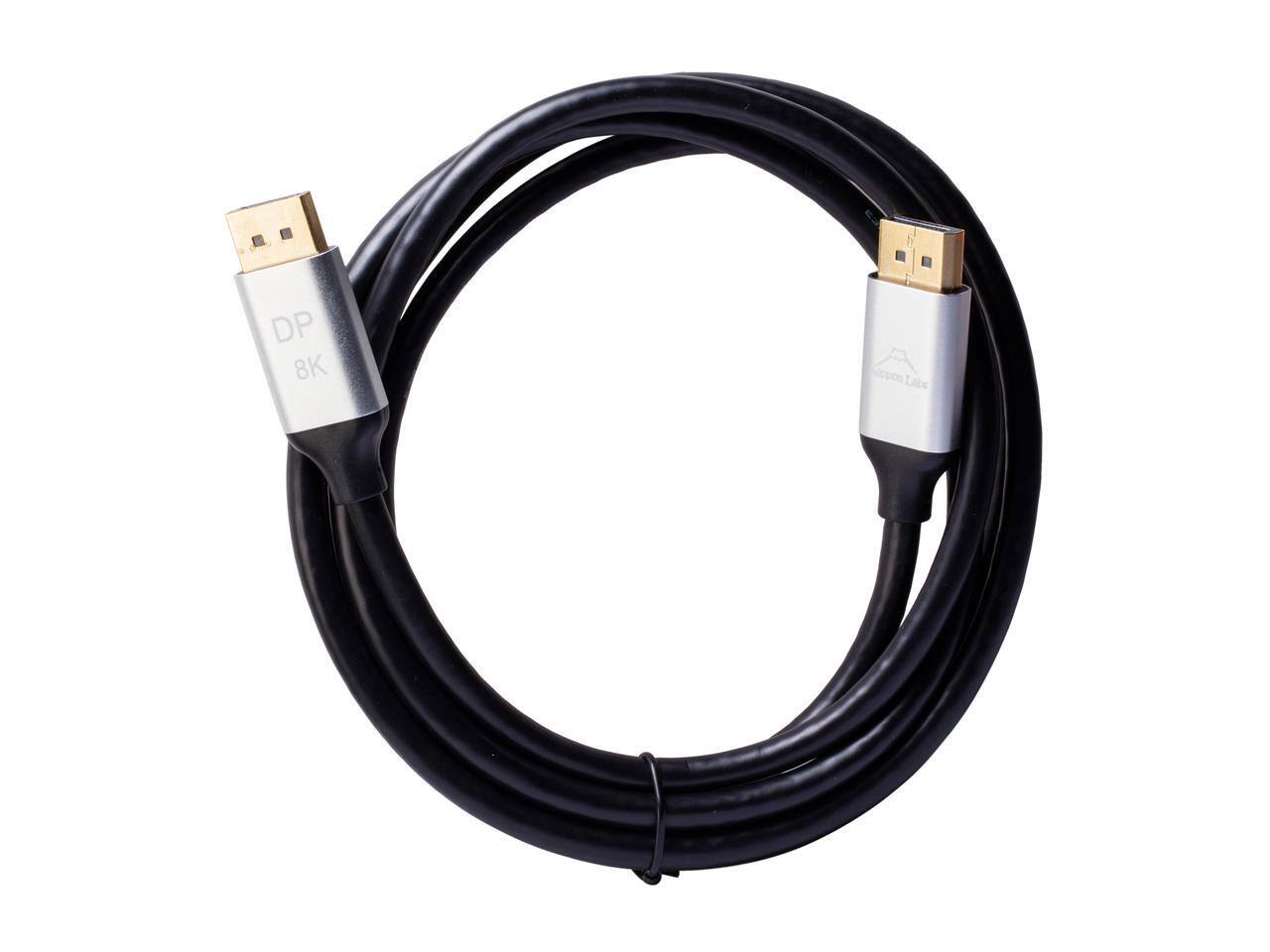 Alt View 1. Nippon Labs - Nippon Labs DP-8K-6 6ft DP 1.4 Cable - 8K@60Hz, HBR3, HDR, VESA Certified.