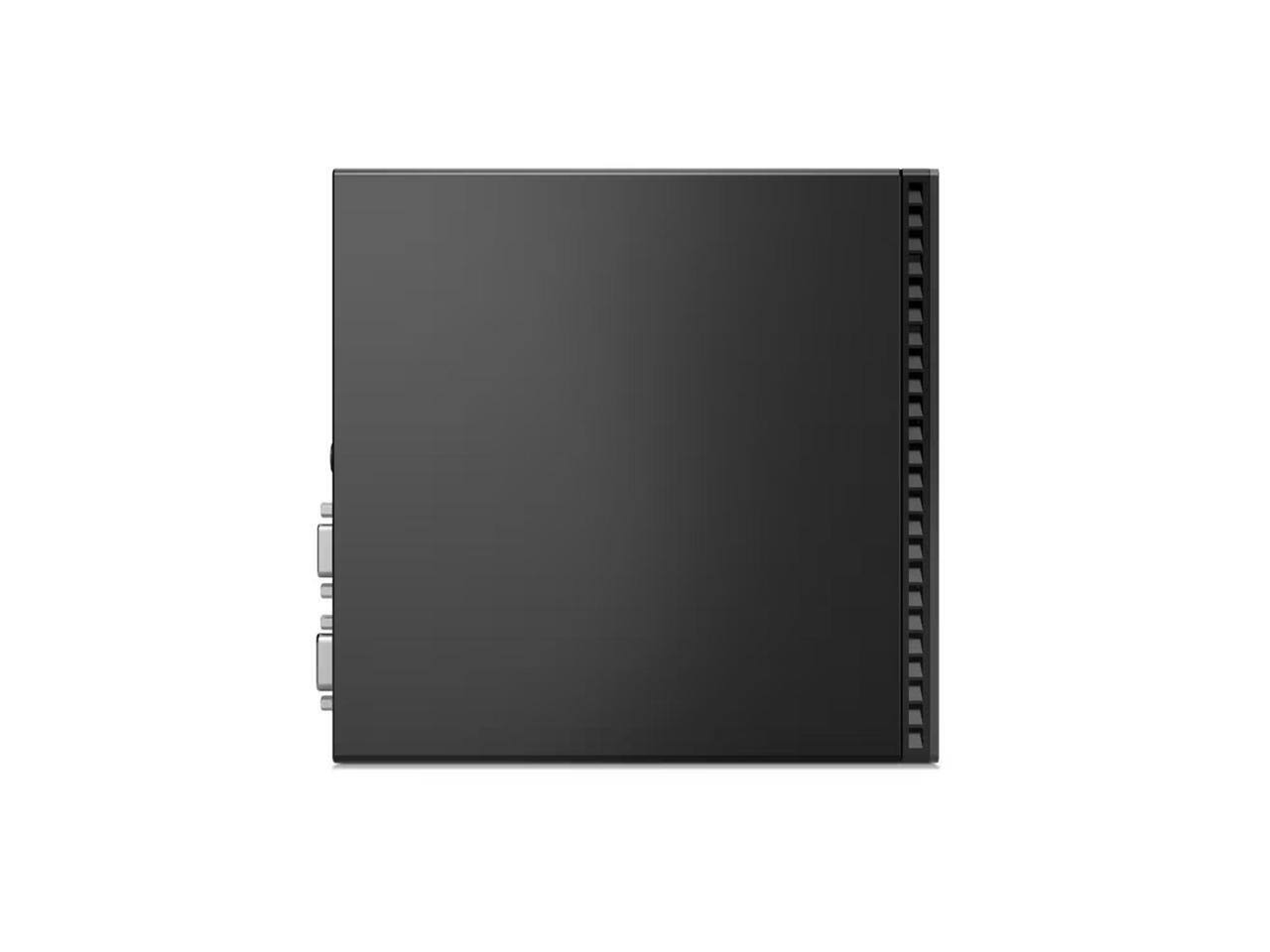 Alt View 4. Lenovo - Lenovo ThinkCentre M75Q G2 Micro: AMD Ryzen 5 PRO 5650GE, 16GB|256GB, W11P - Black.