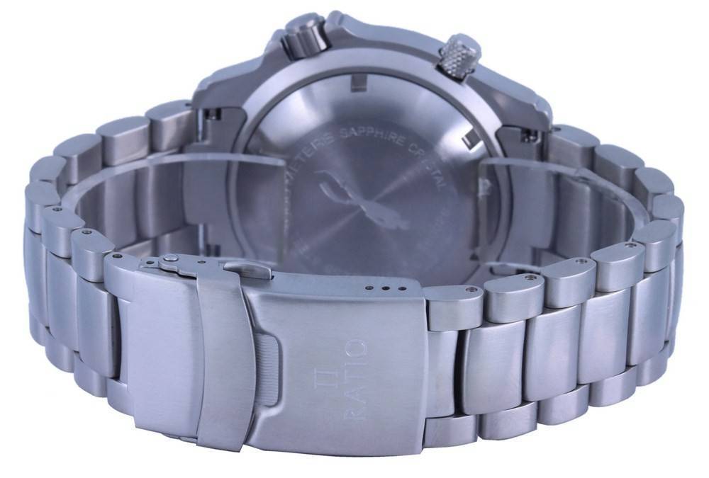 SAPPHIRE AETERS CP CRYSTAL STAINLESS STEEL RATIO