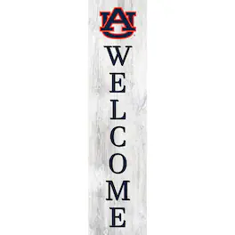Fan Creations - Auburn Tigers 48'' Welcome Leaner - Multicolor