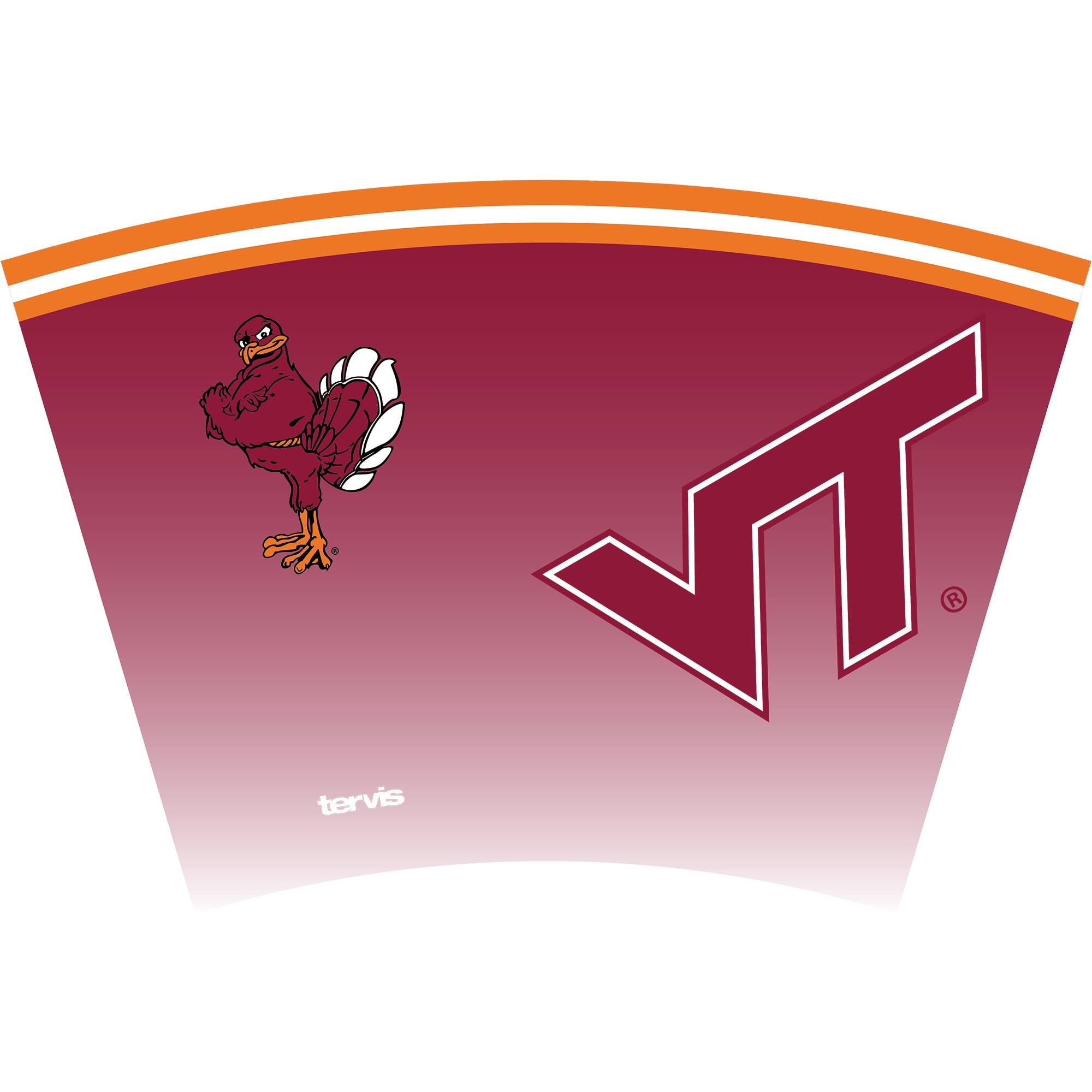Alt View 1. Tervis - Virginia Tech Hokies 24oz. Forever Fan Classic Tumbler - Multicolor.