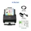 In the box, you will find the following items:

1. Inspiring Dialogue: A book that provides insights and inspiration for your daily life.
2. SuperSpeed USB 3.0 cable: This cable allows for faster data transfer between your computer and the printer.
3. PU-40Ca EPSON AC adapter with power cable: This adapter is used to power the printer.
4. Start Here poster: A poster that provides guidance on how to use the printer.