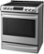 Left Zoom. LG - 6.3 Cu. Ft. Slide-In Electric Range with EasyClean and UltraHeat 3200W Power Burner - Stainless Steel.