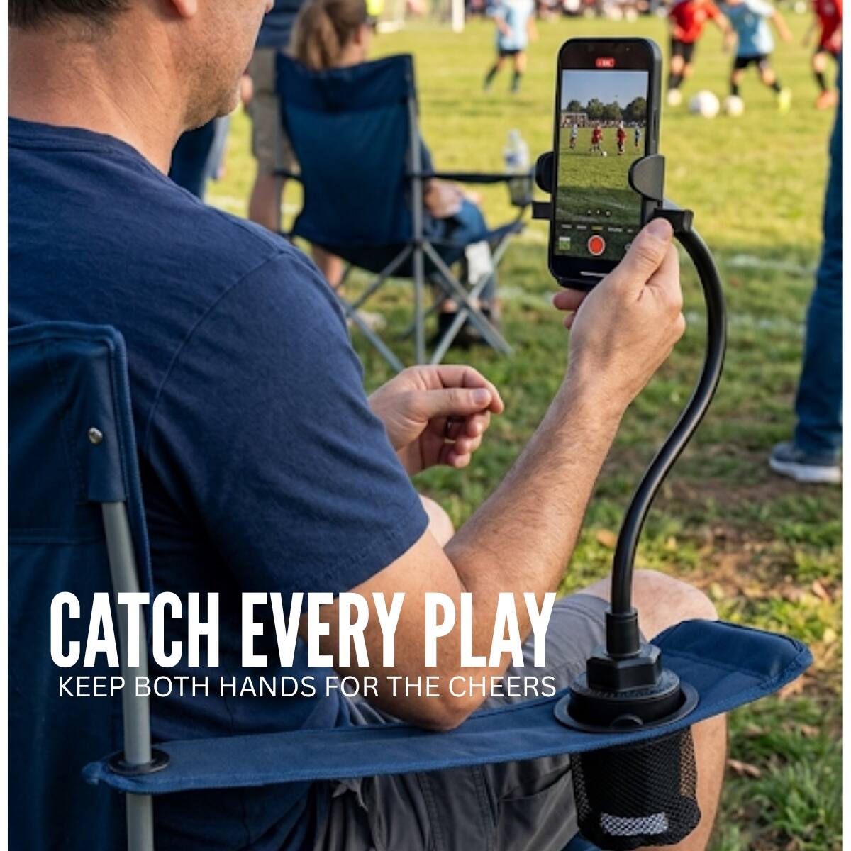 CATCH EVERY PLAY  
KEEP BOTH HANDS FOR THE CHEERS