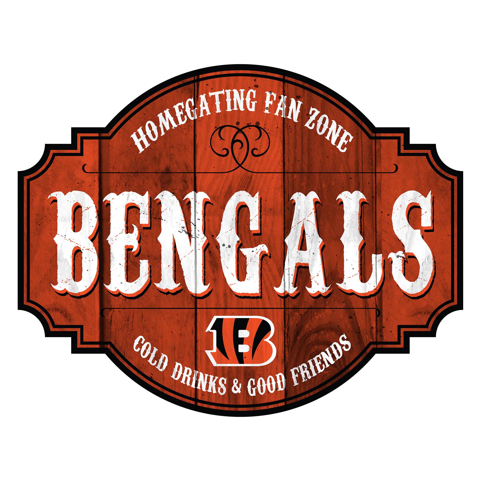 Cincinnati Bengals 24'' Homegating Tavern Sign