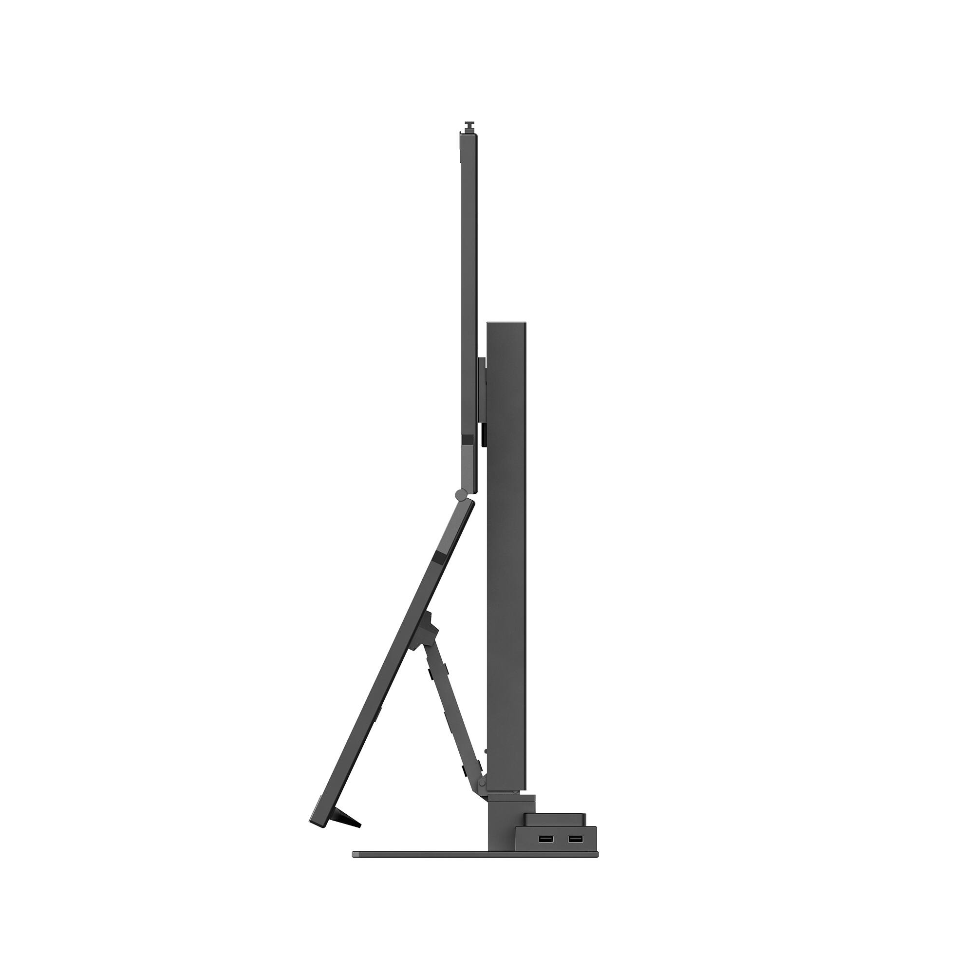 Alt View 1. Mobile Pixels - Geminos T FHD 24" LCD Monitor - Black.