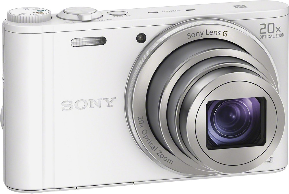 Best Buy: Sony DSC-WX350 18.2-Megapixel Digital Camera White