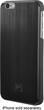 Platinum - Hard Shell Case for Apple® iPhone® 6 Plus and 6s Plus - Black - Larger Front