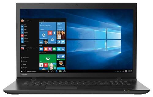 Toshiba - Satellite 17.3" Laptop - AMD A6-Series - 6GB Memory - 750GB Hard Drive - Brushed Black-Front_Standard 
