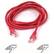Front Standard. Belkin - Cat5e Patch Cable - Red.