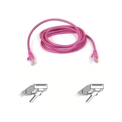 Best Buy Belkin Cat5e Patch Cable Pink A3L79107PNK