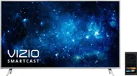 Front. VIZIO - 55" Class (54.64" Diag.) - LED - 2160p - with Chromecast Built-in - 4K Ultra HD Home Theater Display with High Dynamic Range - Black.