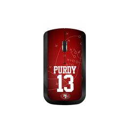 Keyscaper - Brock Purdy San Francisco 49ers Wireless Mouse - Wireless - Black